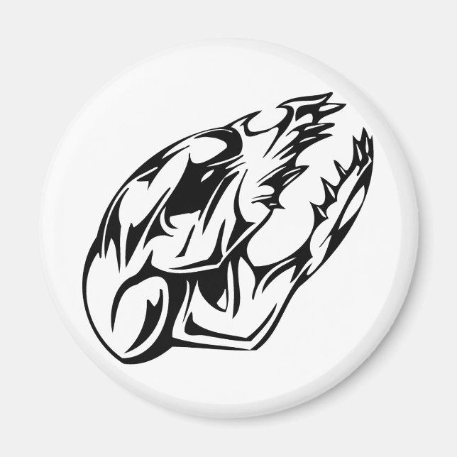 Animal Skull Magnet (Front)