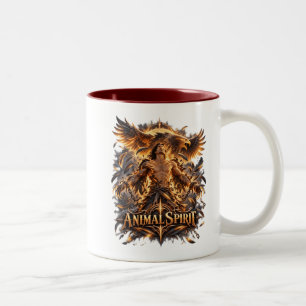 Animal Spirit Fantasy Eagle Two-Tone Mug