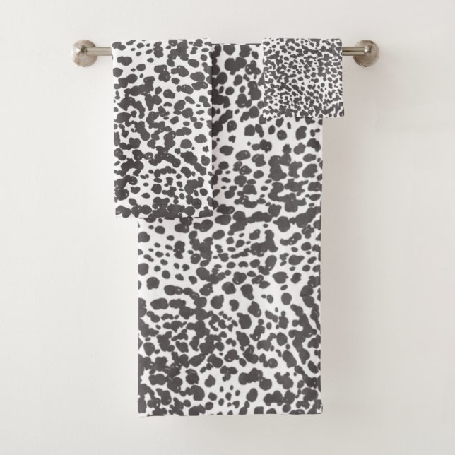 Animal Spot Bath Towel Set (Insitu)