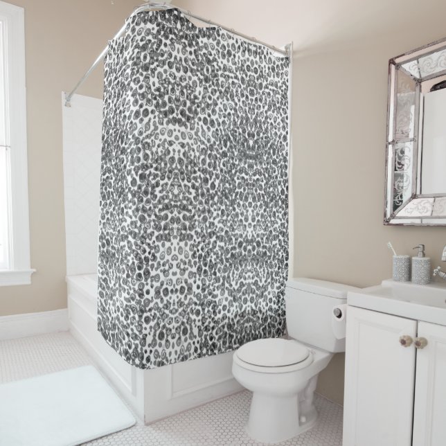 Animal Spots Shower Curtain (In Situ)