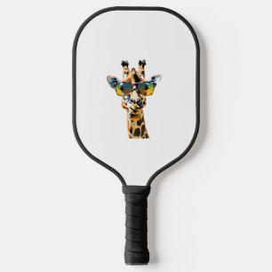 animal sunglasses giraffe with sunglasses pickleball paddle