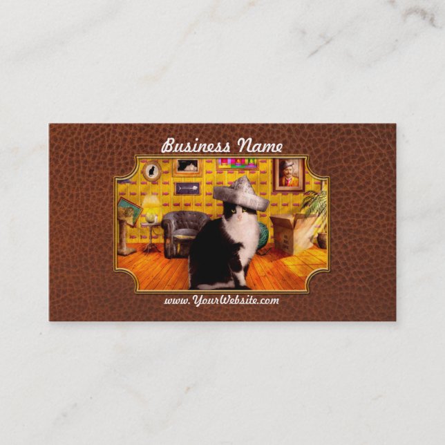 Animal - The Cat Business Card (Front)
