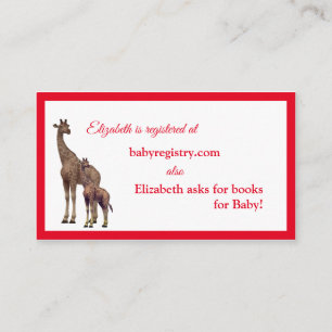 Animal Themed  Enclosure Card