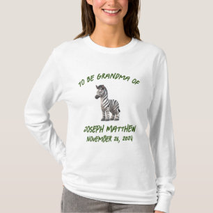 Animal Themed Mummy-to-Be T-Shirt