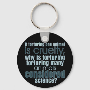 Animal Torture Key Ring