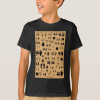 Animal Tracks Pawprints Poster