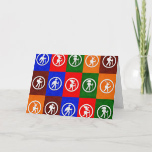 Animal Trail Markers Greeting Card