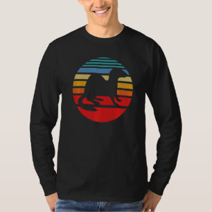 Animal  Weasel Ferret Owner Vintage Sunset Ferret T-Shirt