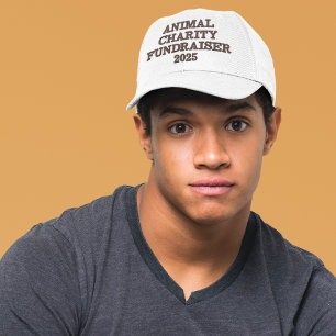 Animal Welfare Charity Fundraiser  Embroidered Hat