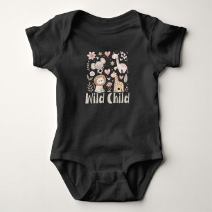 Animal Wild Child Baby Bodysuit