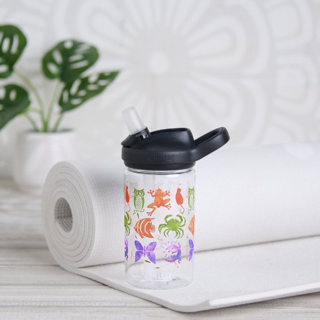 Animal World Water Bottle (Yoga)