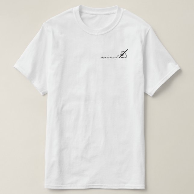 Animal Writes (Rights) T-Shirt (Design Front)