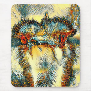 AnimalArt_Bird_008 Mouse Pad