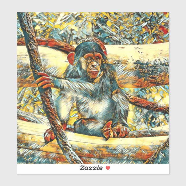 AnimalArt_Chimpanzee_011 (Sheet)