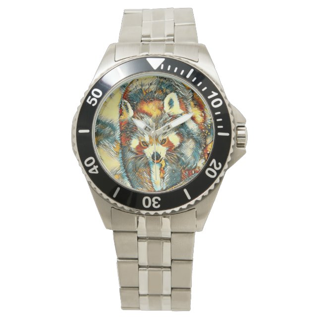 AnimalArt_RedPanda_002 Watch (Front)