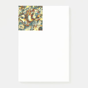 AnimalArt_RedPanda_003 Post-it Notes