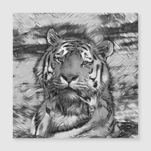 AnimalArtBW_Tiger_004