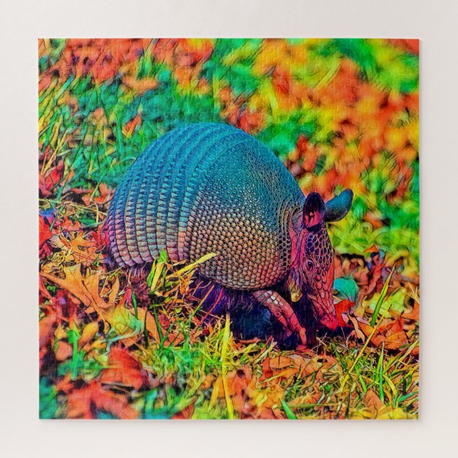 AnimalColor_Armadillo_001 Jigsaw Puzzle (Vertical)
