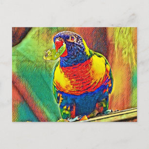 AnimalColor_Bird_07 Postcard