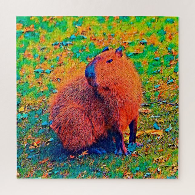 AnimalColor_Capybara_008 Jigsaw Puzzle (Vertical)