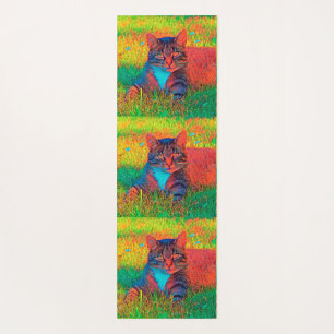 AnimalColor_Cat_008 Yoga Mat