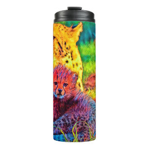 AnimalColor_Cheetah_002 Thermal Tumbler
