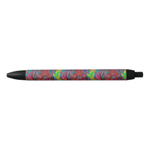 AnimalColor_Dog_026 Black Ink Pen