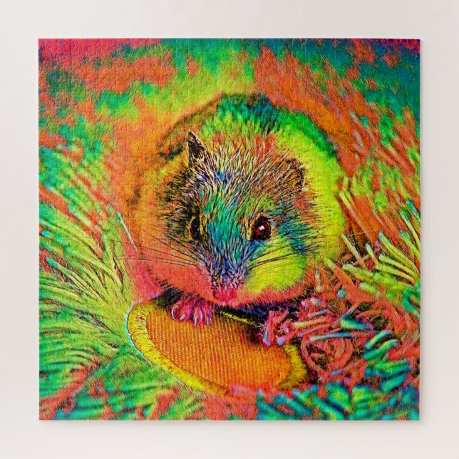 AnimalColor_Hamster_002 Jigsaw Puzzle (Vertical)