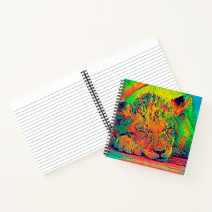 AnimalColor_Lion_002 Notebook