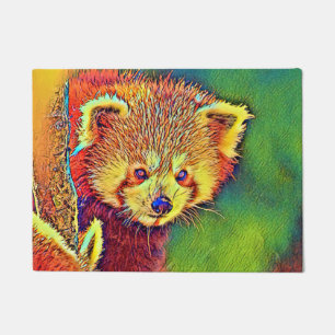 AnimalColor_RedPanda_016 Doormat
