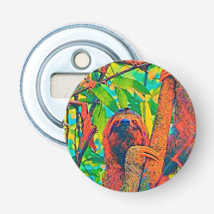AnimalColor_Sloth_003 Bottle Opener