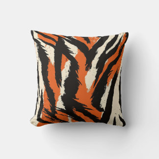 Animalier tiger style cushion