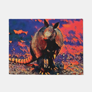 AnimalMix_Armadillo_001 Doormat