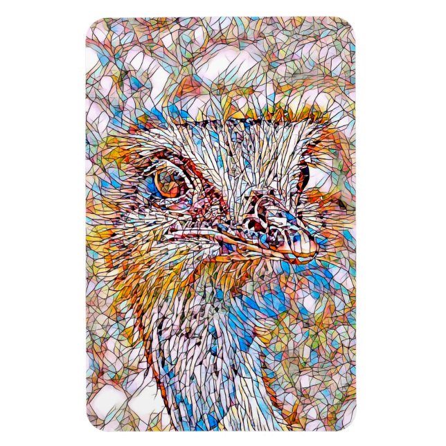 AnimalMix_Bird_042 Magnet (Vertical)