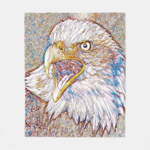 AnimalMix_Bird_043 Fleece Blanket