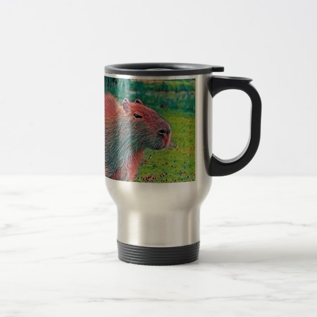 AnimalMix_Capybara_002 Travel Mug (Right)