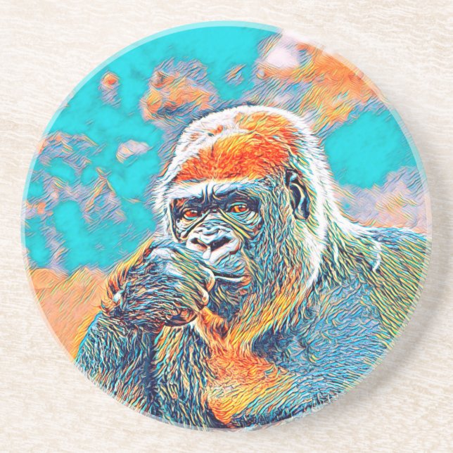 AnimalMix_Gorilla_001 Coaster (Front)