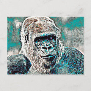AnimalMix_Gorilla_008 Postcard