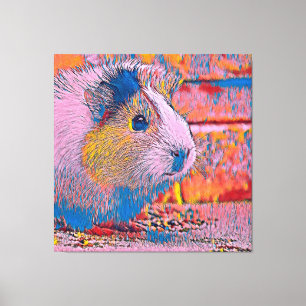 AnimalMix_Guineapig_002 Canvas Print