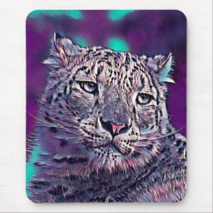 AnimalMix_Leopard_003 Mouse Pad