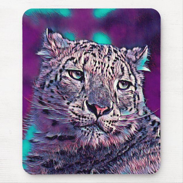 AnimalMix_Leopard_003 Mouse Pad (Front)