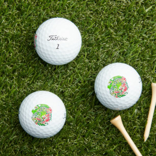 AnimalMix_Leopard_005 Golf Balls
