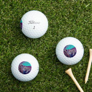 AnimalMix_Lion_008 Golf Balls