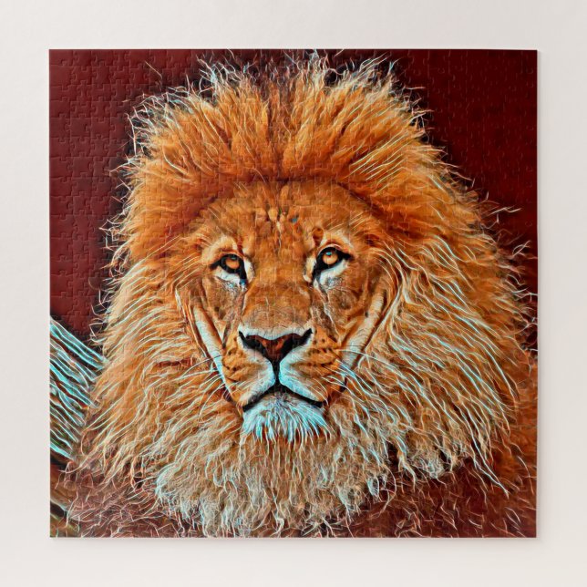 AnimalMix_Lion_009 Jigsaw Puzzle (Vertical)