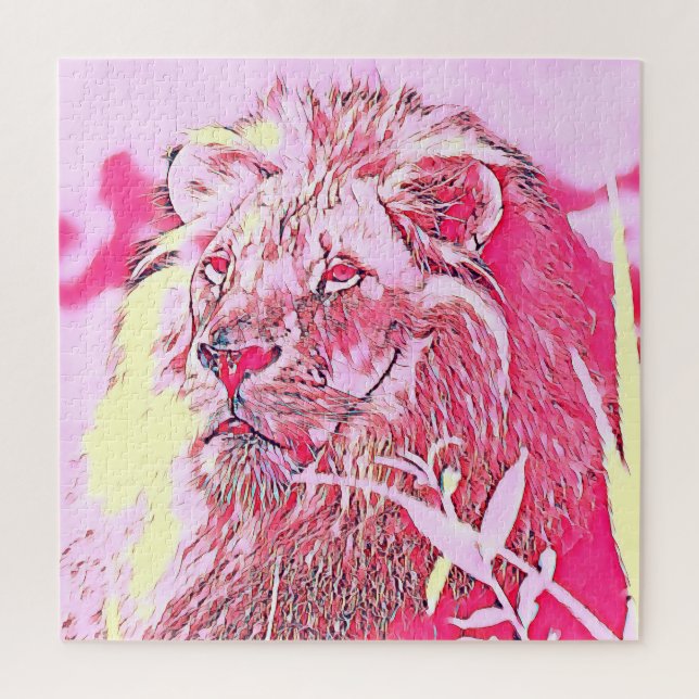 AnimalMiX_Lion_019 Jigsaw Puzzle (Vertical)