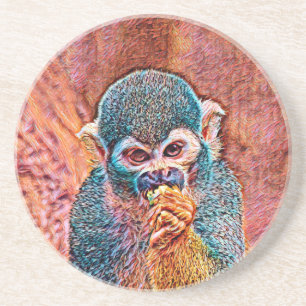AnimalMix_Monkey_001 Coaster