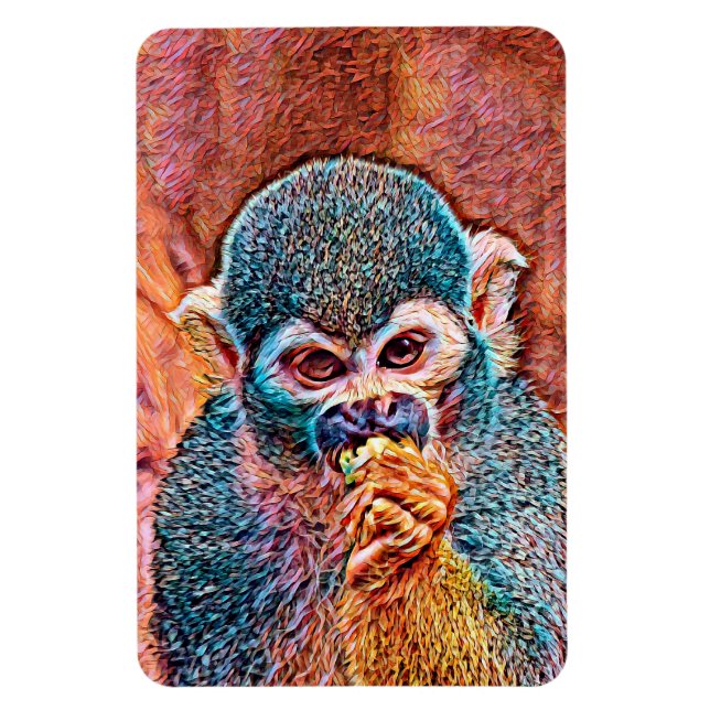 AnimalMix_Monkey_001 Magnet (Vertical)