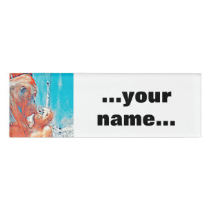 AnimalMix_OrangUtan_010 Name Tag