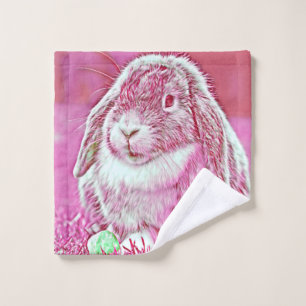 AnimalMix_Rabbit_002 Wash Cloth