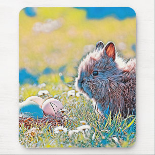 AnimalMix_Rabbit_037 Mouse Pad